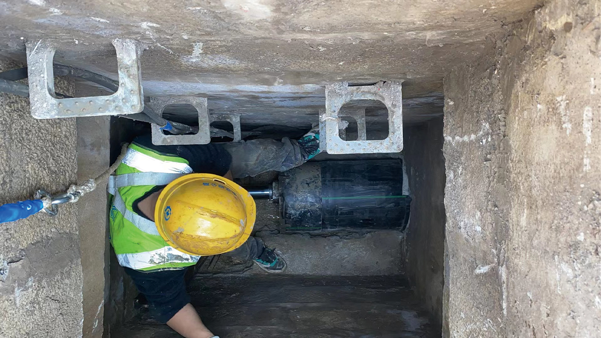 金水HDPE短管内衬法